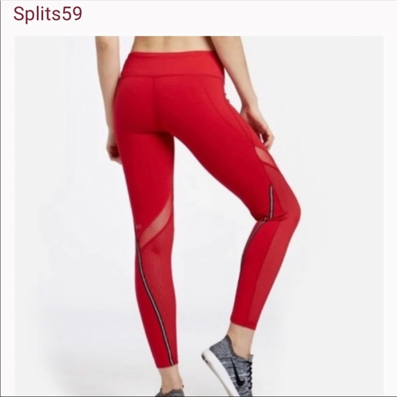 Splits59 mesh leggings with race stripe - Picture 14 of 15